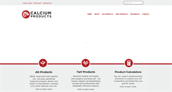 Desktop Screenshot of calciumproducts.com